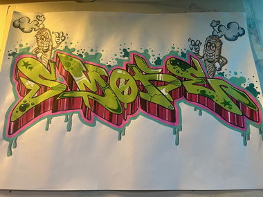 Graffiti Sketch in Deutschland - Photo by SIK - sik (2024)