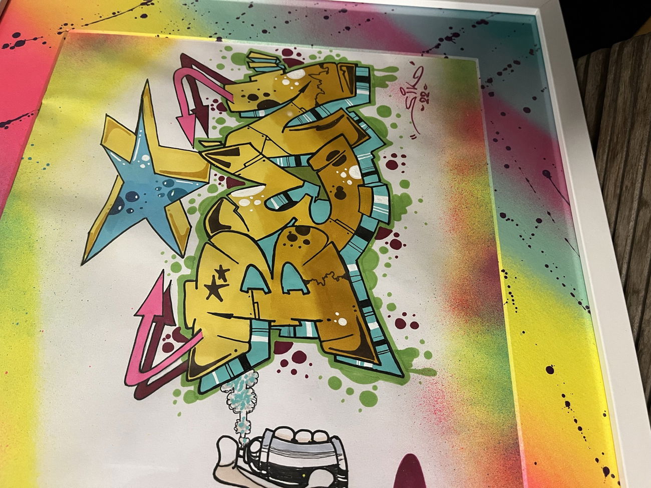 Graffiti Sketch - Photo by SIK - SIKBenStylefilemarker (2023)