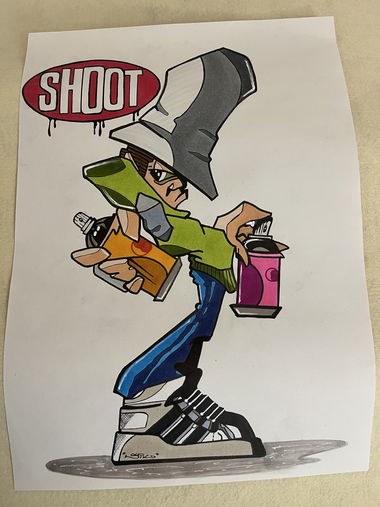 Graffiti Sketch in Deutschland - Photo by SIK - sik, SHOOT (2025)