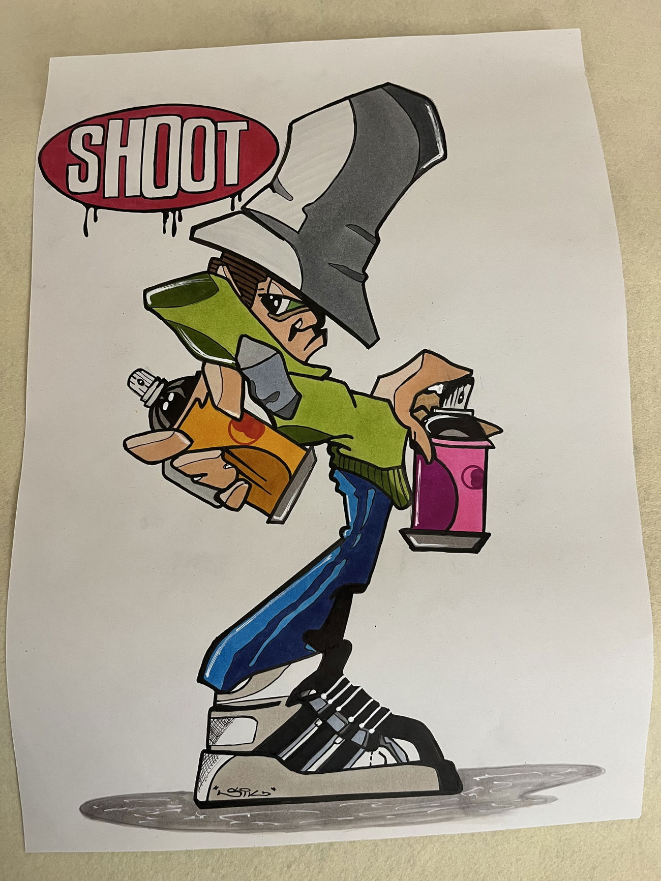 Graffiti Sketch in Deutschland - Photo by SIK - sik, SHOOT (2025)