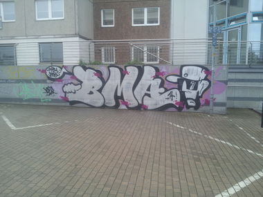 Graffiti Bombing - Photo by SIKRthanYou - BMA