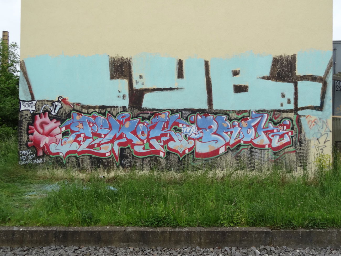 Graffiti Wall - Photo by SIKRthanYou - chemnitz, remok, brok