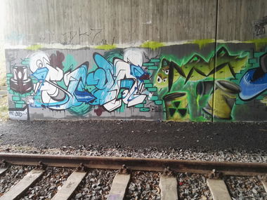 Graffiti Wall - Photo by SIKRthanYou - soya (2015)