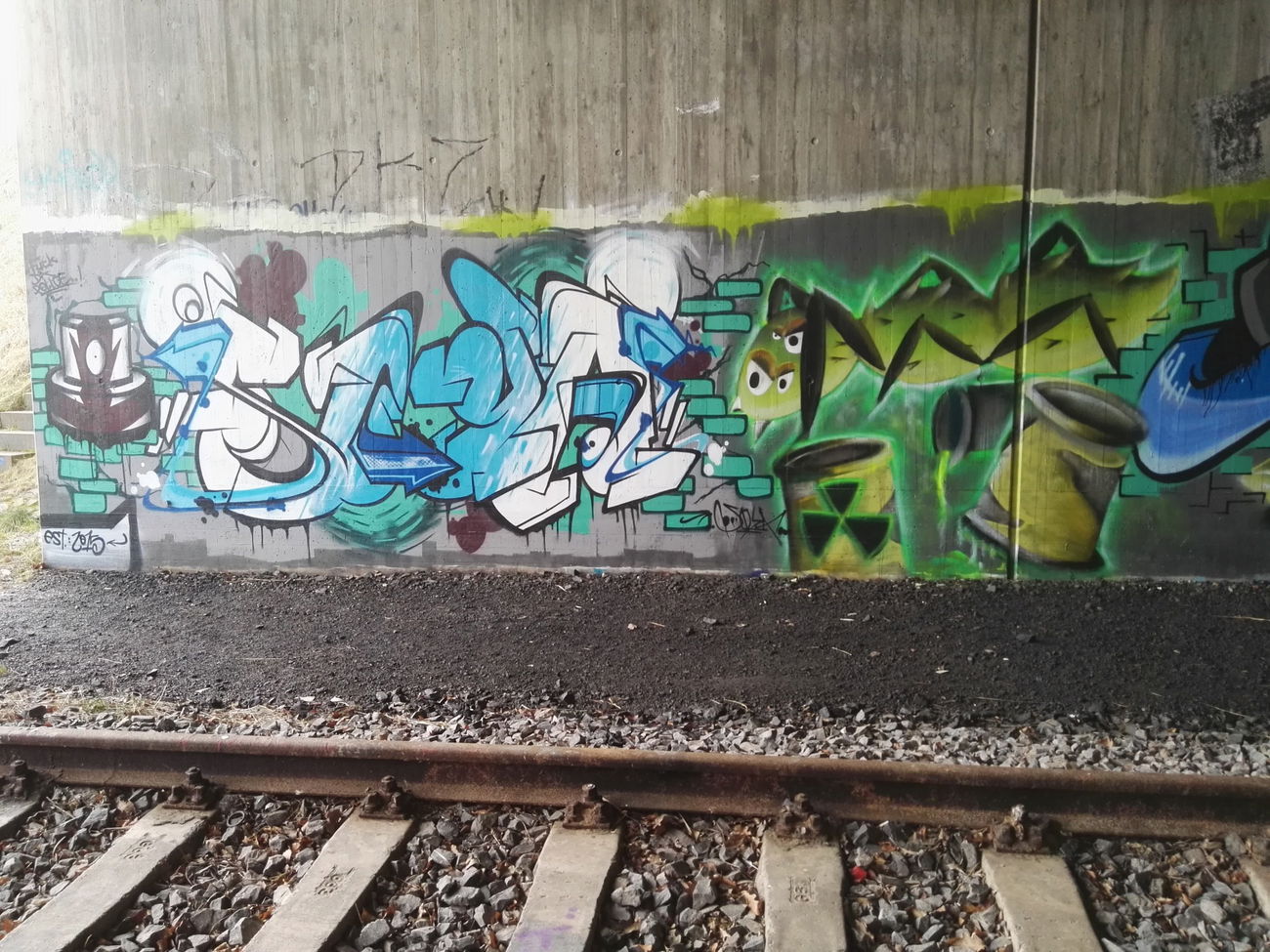 Graffiti Wall - Photo by SIKRthanYou - soya (2015)