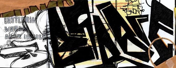 Graffiti Sketch - Photo by SIRUP - collage, bb