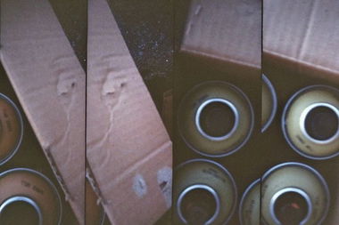 Graffiti Artwork - Photo by SIRUP - sixers, montana, cans