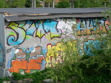Graffiti Wall - Photo by SKAM