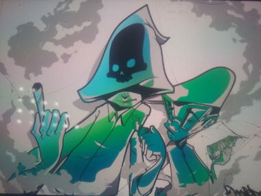 Graffiti Sketch - Photo by SKEN21 (2019)