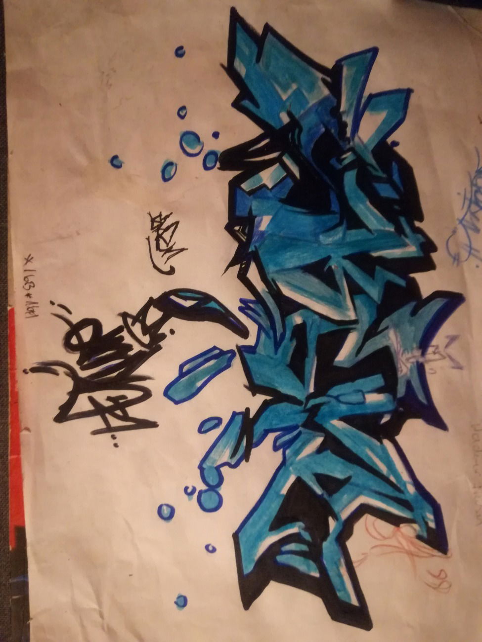 Graffiti Sketch - Photo by SKEN21 (2019)