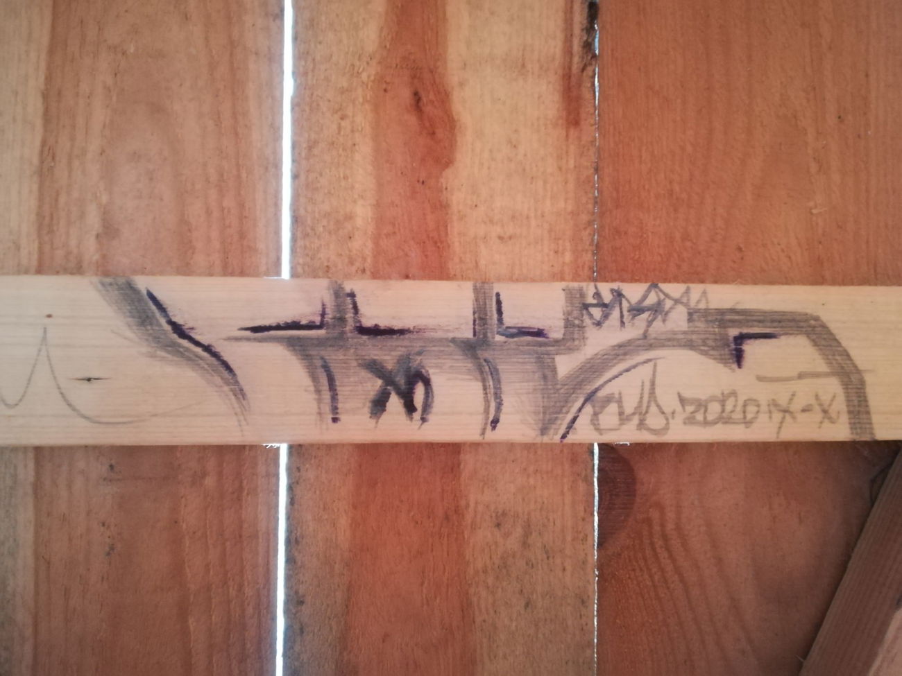 Graffiti Sketch - Photo by SKEN21 (2020)