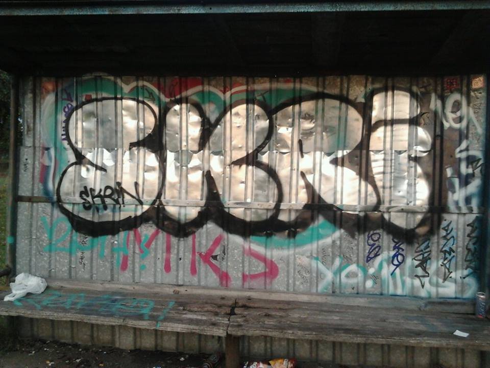 Graffiti Wall - Photo by SKRKuRWo