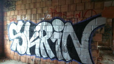 Graffiti Bombing - Photo by SKRKuRWo