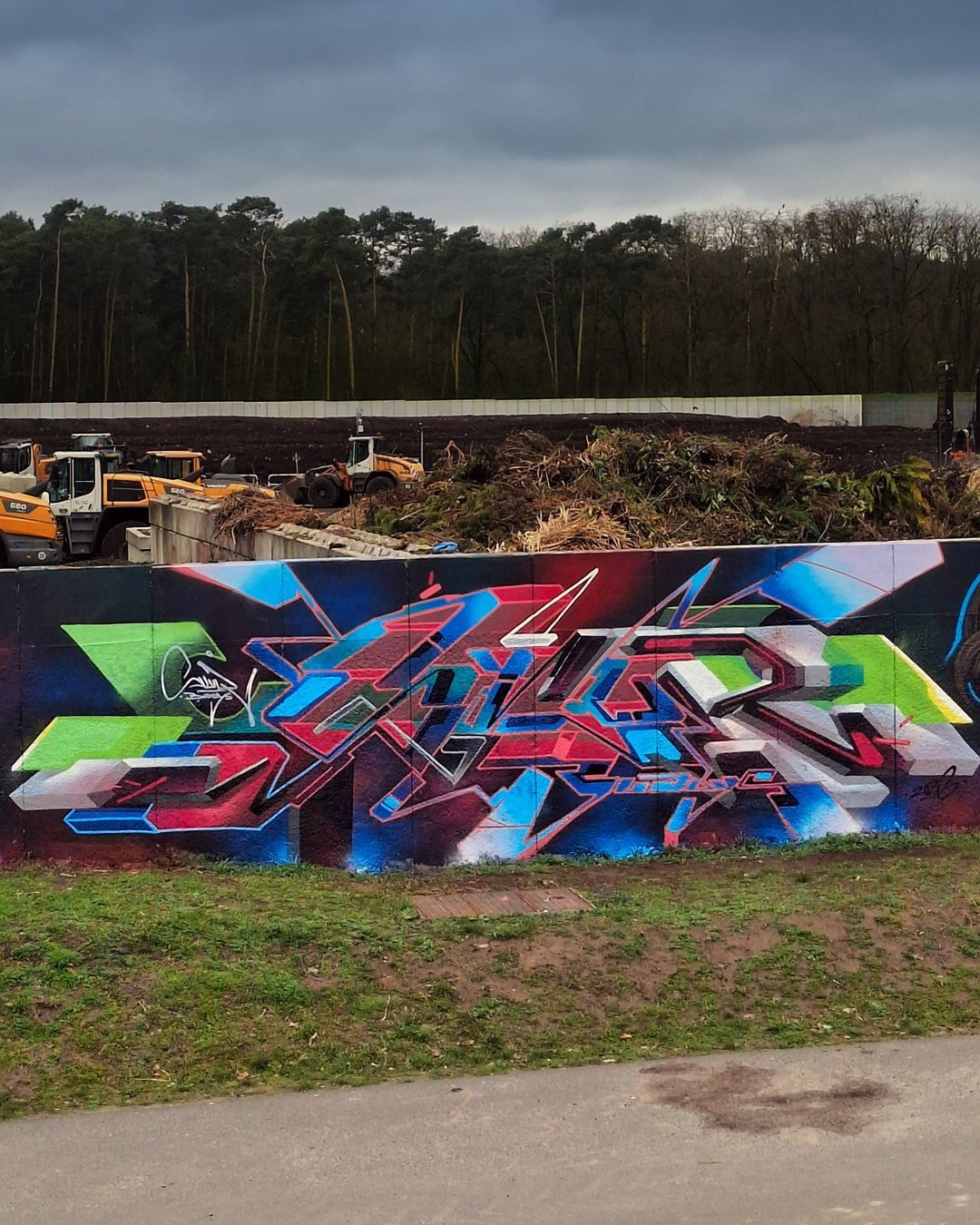 Graffiti Wall - Photo by SKURill - skur, ill, buddys (2026)