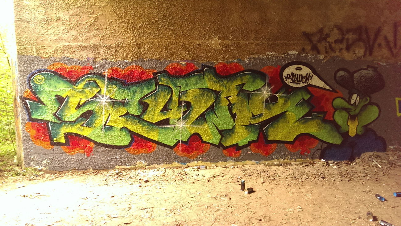 Graffiti Wall in Deutschland - Photo by SKUWA - SKUWA (2015)