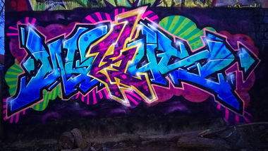 Graffiti Wall - Photo by SKUWA - Wikuskuwa (2018)