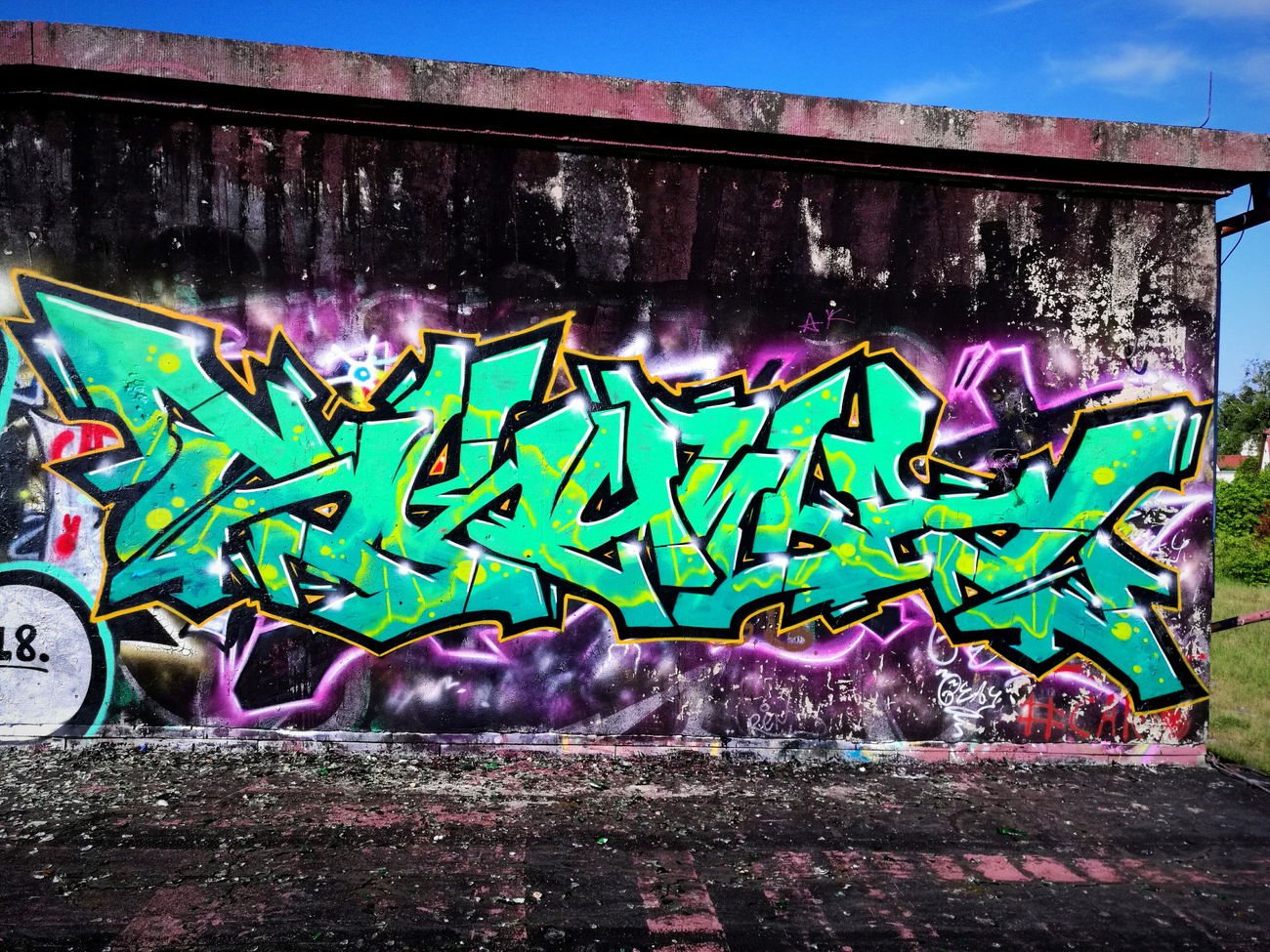 Graffiti Wall - Photo by SKUWA - Skuwa (2018)
