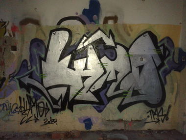 Graffiti Wall in Kosice - Photo by SKYMORENY