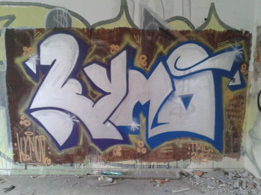 Graffiti Wall in Kosice - Photo by SKYMORENY - KYMOR