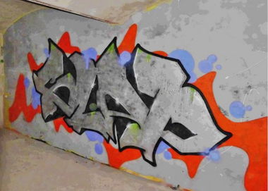 Graffiti Bombing in Germany - Photo by SLAP - slap (2013)