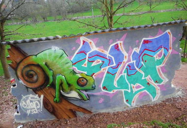 Graffiti Wall in Germany - Photo by SLAP - slap (2013)