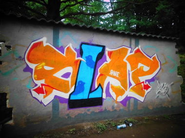Graffiti Wall in Germany - Photo by SLAP - slap (2013)