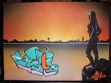 Graffiti Artwork - Photo by SLAP