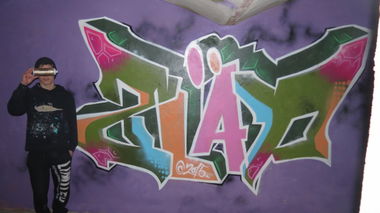 Graffiti Wall - Photo by SLAP - slap, zlap (2015)