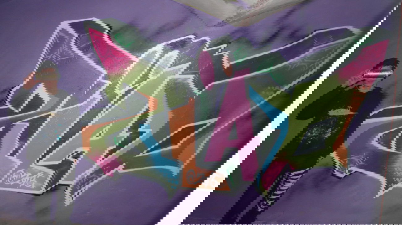 Graffiti Wall - Photo by SLAP - slap, zlap (2015)