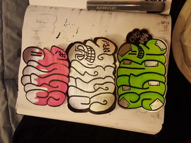 Graffiti Artwork - Photo by SLIVR