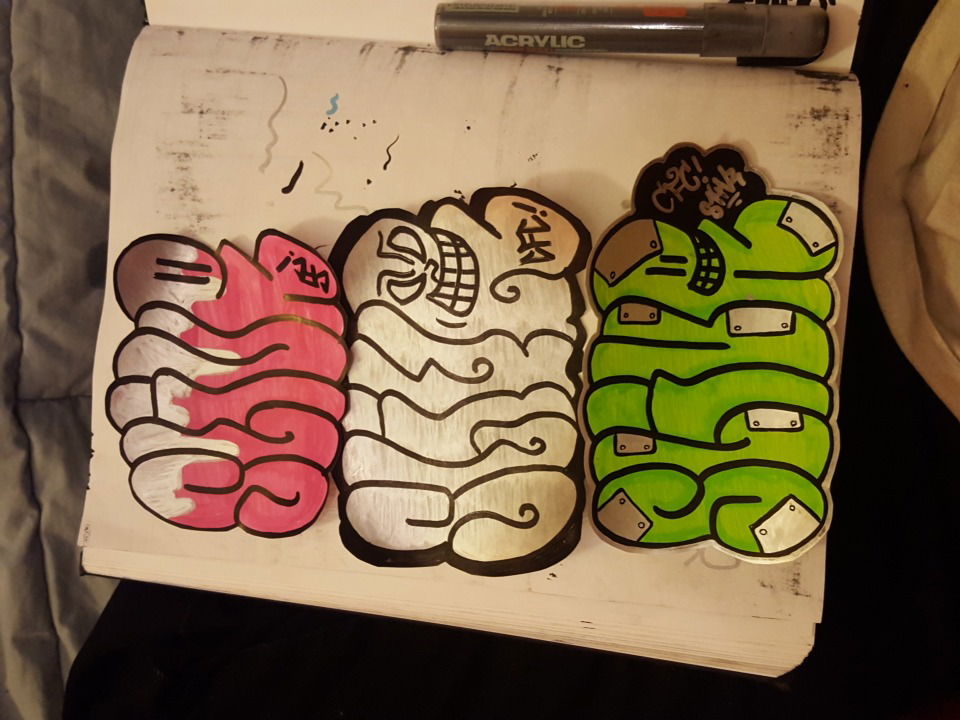 Graffiti Artwork - Photo by SLIVR