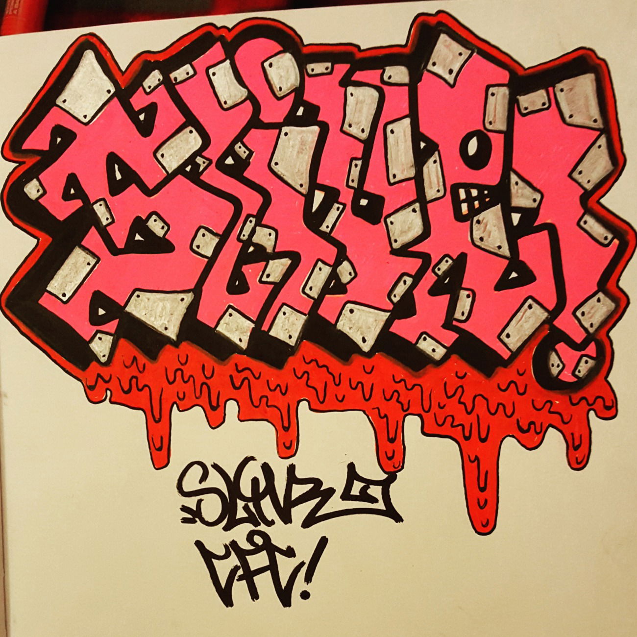 Graffiti Sketch - Photo by SLIVR