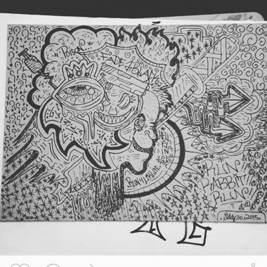 Graffiti Sketch - Photo by SLIVR