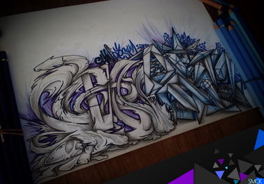 Graffiti Sketch - Photo by SMCK (2016)