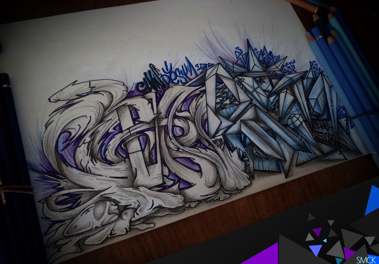 Graffiti Sketch - Photo by SMCK (2016)