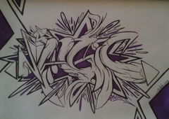 Graffiti Sketch - Photo by SMCK (2016)