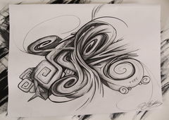 Graffiti Wall - Photo by SMCK - graffiti, sketch, battle (2018)