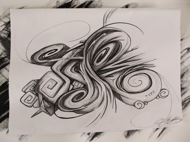 Graffiti Wall - Photo by SMCK - graffiti, sketch, battle (2018)