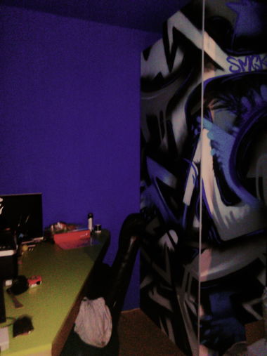 Graffiti Wall - Photo by SMCK - smck, graffiti, wooden (2015)