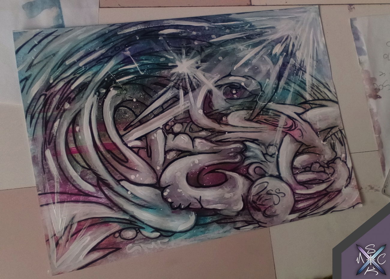 Graffiti Sketch - Photo by SMCK (2016)