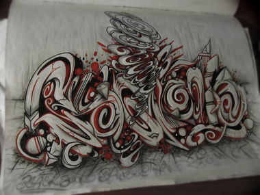 Graffiti Sketch - Photo by SMCK - graffiti, graffitiart, art (2017)