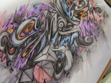 Graffiti Sketch - Photo by SMCK - smck, 2018, sketch (2017)