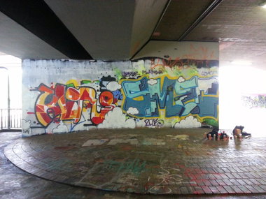 Graffiti Wall - Photo by SMEG