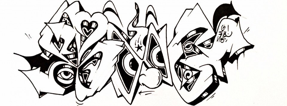 Graffiti Sketch - Photo by SMG