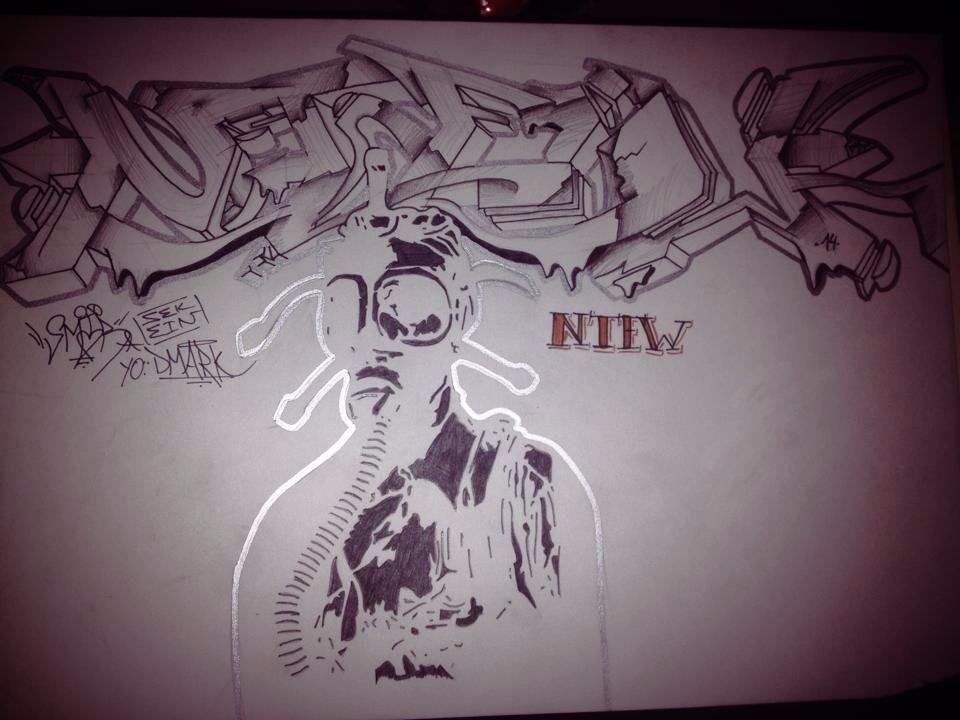 Graffiti Sketch - Photo by SMIR_SEK