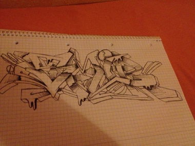 Graffiti Sketch - Photo by SMIR_SEK