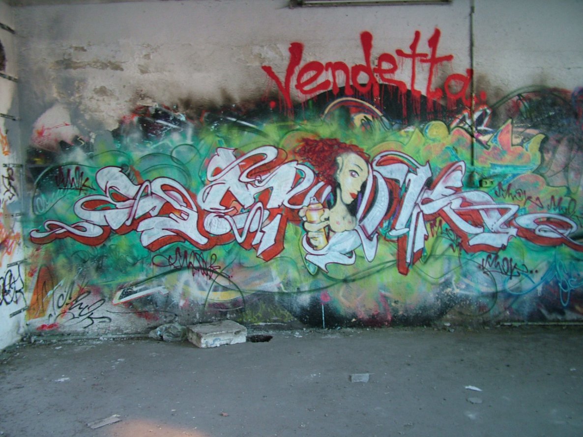 Graffiti Wall - Photo by SMOK09