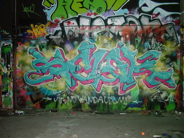 Graffiti Wall - Photo by SMOK09