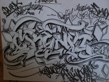 Graffiti Wall - Photo by SMOK09