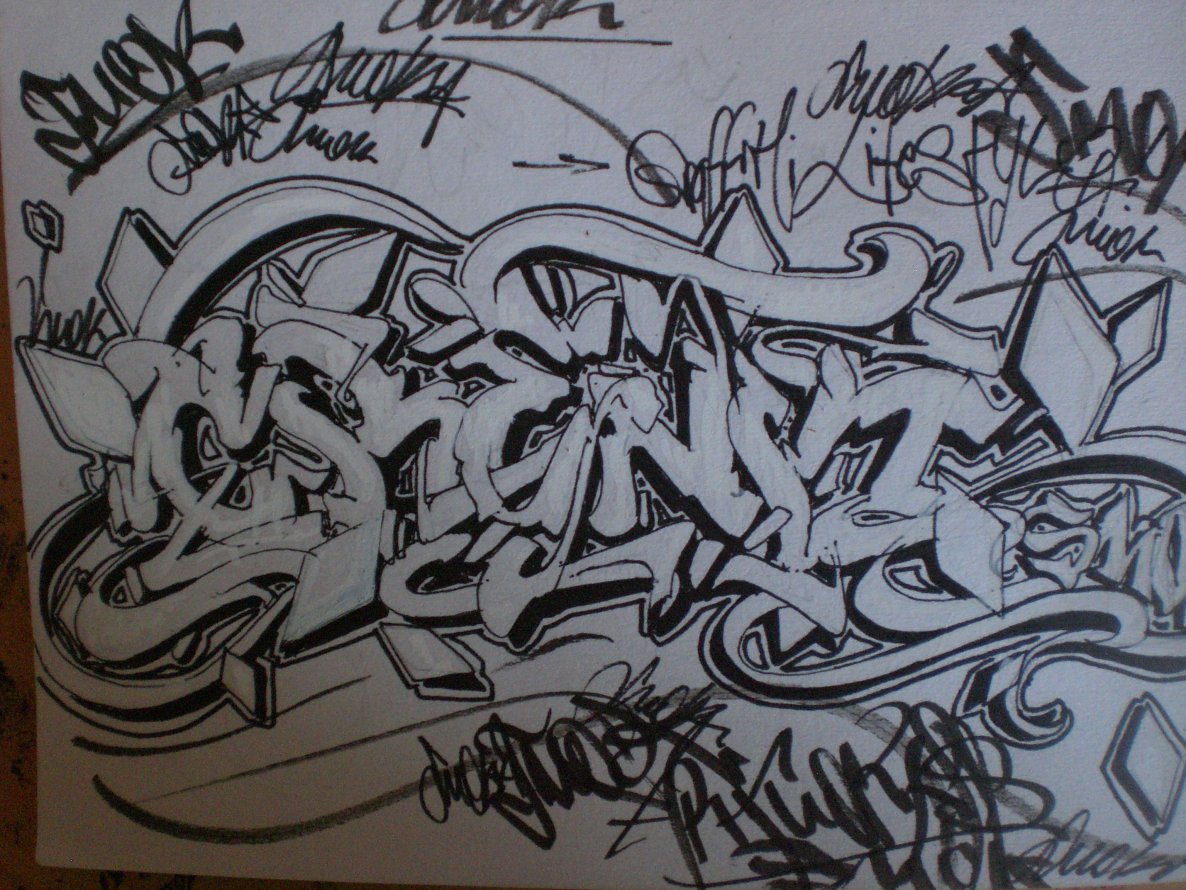 Graffiti Wall - Photo by SMOK09