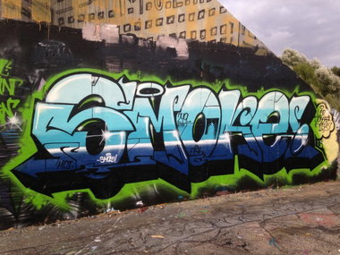 Graffiti Wall - Photo by SMOKE249